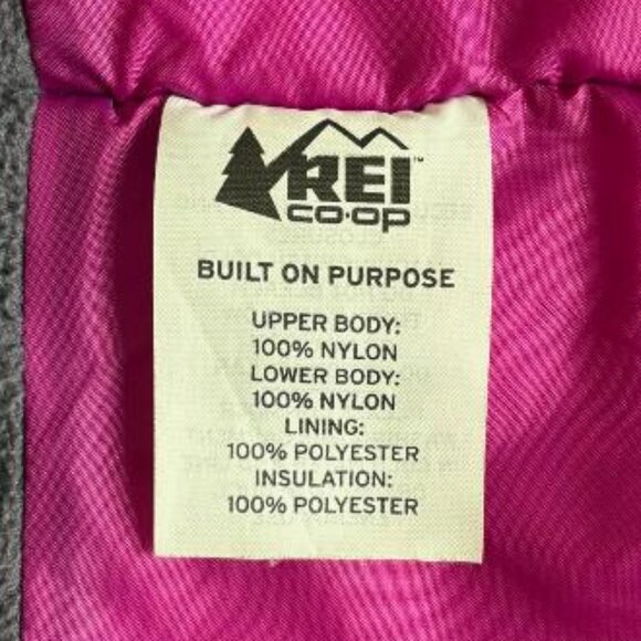REI Co-op Girls' Timber Mountain Waterproof Windproof Fuchsia Snow Jacket - Picture 4 of 7